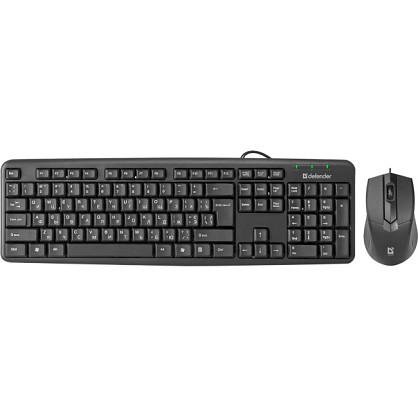Комплект (клавіатура + мишка) Defender Dakota C-270 UKR USB Black (45271)