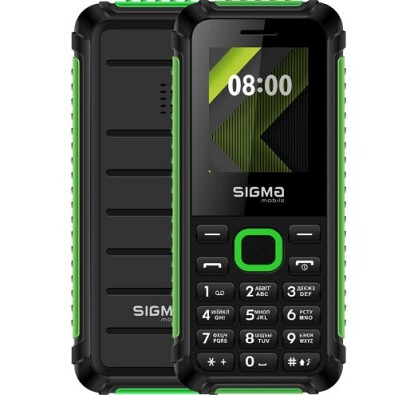 Мобільний телефон Sigma X-style 18 Track Black-Green