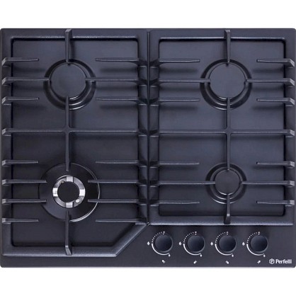 Варильна газова газова Perfelli DIAMOND MW69C NERO 