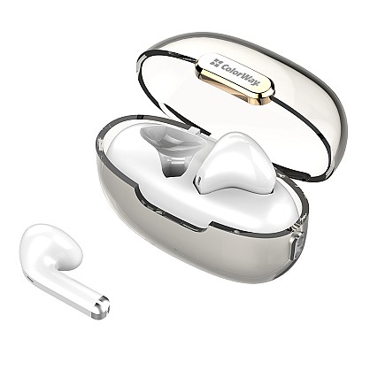 Навушники ColorWay Slim TWS-2 Earbuds White
