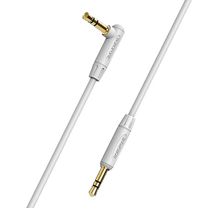 Кабель Borofone BL4 audio AUX 3.5mm - AUX 3,5mm 1m Grey (BL4G)