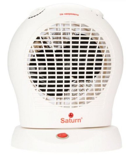 Тепловентилятор Saturn ST-HT1245K з обертанням