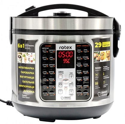 Мультиварка Rotex RMC401-B Smart Cooking