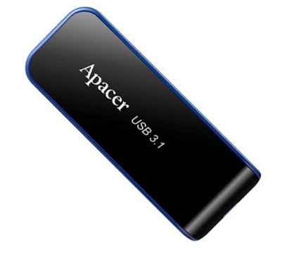 Флешка Apacer AH356 64GB USB 3.1 Black (AP64GAH356B-1)