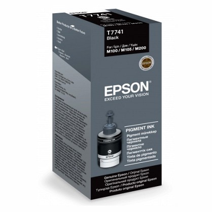 Чорнило Epson T7741 Black (C13T77414A)