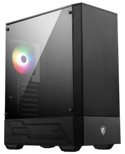 Корпус MSI MAG Forge 110RMAG Forge 110R Black with window (MAG FORGE 110R)