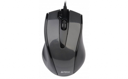 Миша A4Tech N-500F-1 Glossy Grey