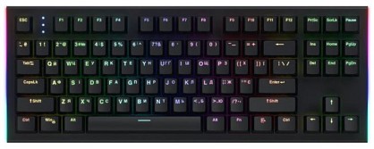 Клавіатура дротова Hator HTK-550 Gravity X TKL orange Black