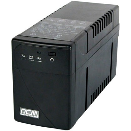 ДБЖ Powercom BNT-600A Black Knight, 2 розетки, 3 ступ. AVR, CSB 1x7Ач