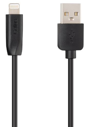 Кабель Gelius One GP-UC117 Lightning Black (1m) (12W)