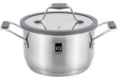 Каструля з кришкою IQ Be Brave 20 см 3.2 л (IQ-2052-20)