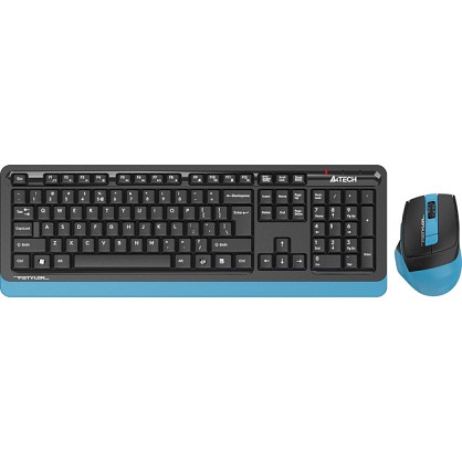 Комплект (клавіатура + мишка) A4-Tech FG1035 USB Navy Blue