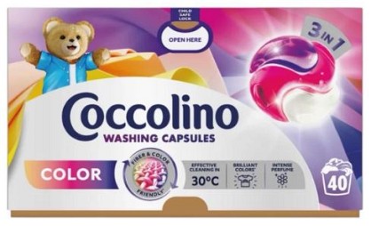 Капсули для прання Coccolino Care Color 40шт.