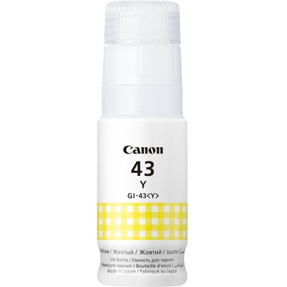 Чорнила Canon GI-43 Y Pixma G540/G640 Yellow (4689C001AA)