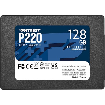 SSD диск Patriot P220 128 GB (P220S128G25)