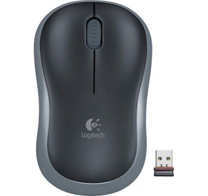 Миша Logitech M185 Wireless Grey