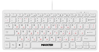 Клавіатура дротова Maxxter KBM-C01W-UA