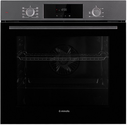 Духова шафа Minola EOD 6804 Platinum Gray