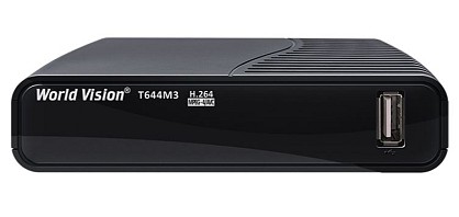 Цифровий ефірний ресивер World Vision T644M3 Fm
