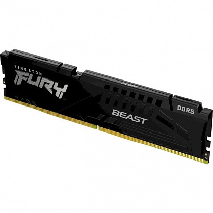 Оперативна пам'ять Kingston Fury DDR5-4800 16384 MB PC5-38400 Beast Black (KF548C38BB-16)