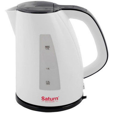 Електрочайник Saturn ST-EK8436U White/Black 