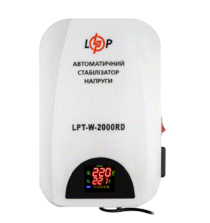Стабілізатор напруги LPT-W-2000RD (1400Вт)