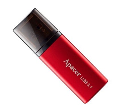 Флешка Apacer AH25B 128GB USB 3.1 Red (AP128GAH25BR-1)