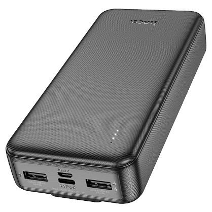Зовнішній акумулятор (Power Bank) Hoco J118A 20000mAh Black