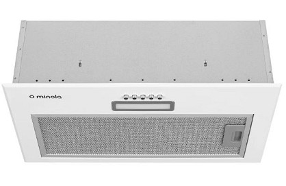 Витяжка Minola HBI 5214 WH 700 LED  повновбудована