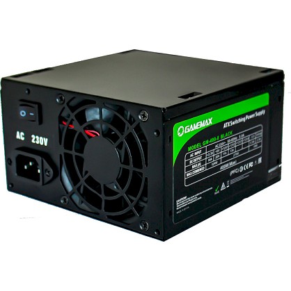 Блок живлення GameMax GM-400-8CM 400W Black