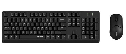 Комплект бездротовий Rapoo X1500 Black