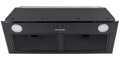 Витяжка вбудована Minola HBS 7652 BL 1000 LED