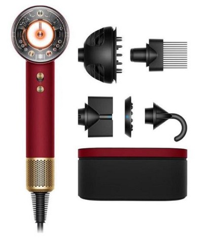 Фен Dyson Supersonic HD16 Nural Red Velvet/Gold (594823-01)