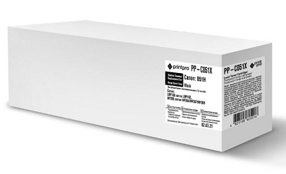 Картридж PrintPro для CANON (051H) LBP162/MF269/MF267/MF264 (PP-C051X)