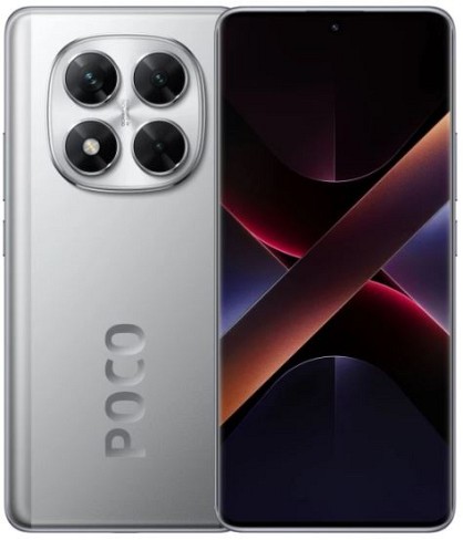 Смартфон Poco X7 12/512GB Silver NFC (Global) (із зарядним пристроєм)