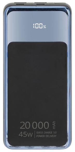 УМБ (Power Bank) RivaCase Rivapower VA1075 20000 mAh 45W Black
