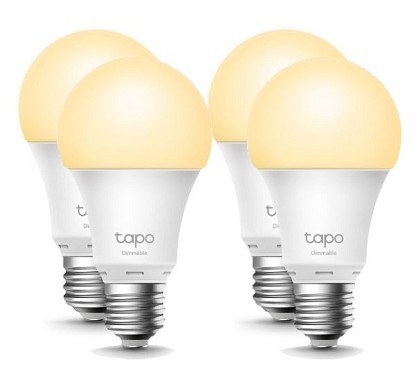Розумна димована лампа Wi-Fi TP-LINK Tapo L510E (4-Pack)