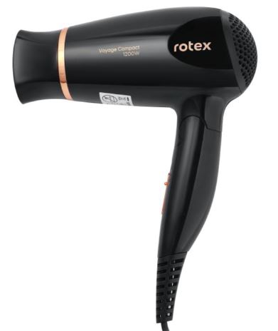 Фен дорожній Rotex RFF122-B Voyage Compact