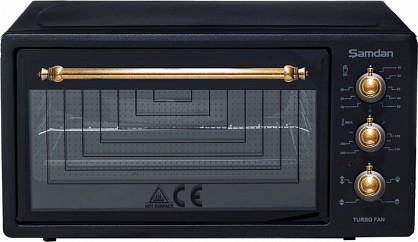 Електрична піч Samdan 2005 Black Rustic