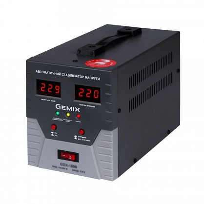 Стабілізатор напруги Gemix GDX-1000 релейного типу