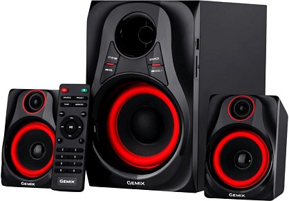 Акустична система Gemix SB-120BT Black/Red