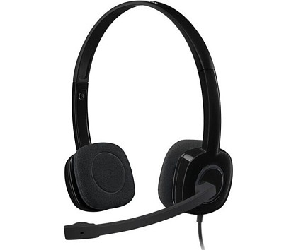  Навушники Logitech H151 Stereo Black (981-000589)