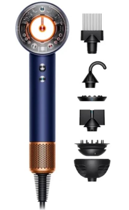 Фен Dyson Supersonic HD16 Nural Curly+Coily Prussian Blue/Rich Copper EU (122701-01)