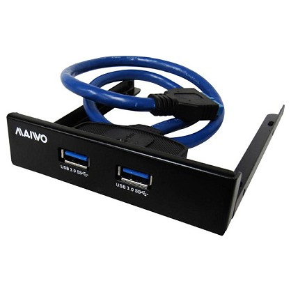 USB-хаб Maiwo USB 3.0 2 порти 3.5