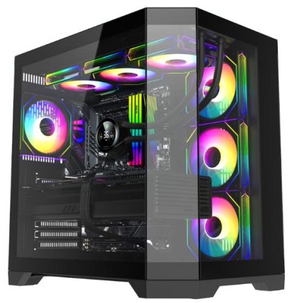 Корпус GameMax HYPE-A Black Без БЖ