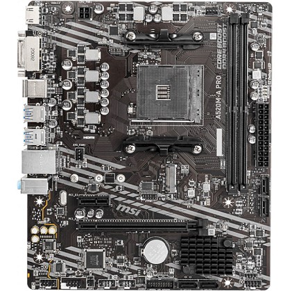 Материнська плата MSI A520M-A Pro (sAM4, AMD A520, PCI-Ex16)