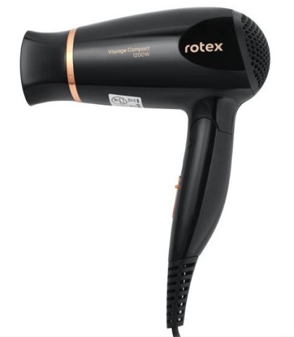 Фен дорожній Rotex RFF122-B Voyage Compact дорожній