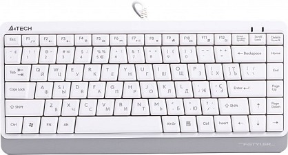 Клавіатура дротова A4Tech Fstyler FKS11 White