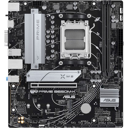 Материнська плата Asus PRIME B650M-K (sAM5, AMD B650, PCI-Ex16)