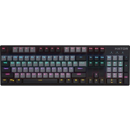 Клавіатура дротова Hator HTK-609-BGB Starfall Rainbow Origin Blue